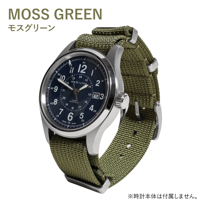 NATOベルト 18ｍｍ 20mm 22ｍｍ 時計ベルト 腕時計 ベルト 時計バンド 時計 バンド nato ナイロン MG001 タイメックス ダニエルウェリントン ノット 対応 | BAMBI | 02