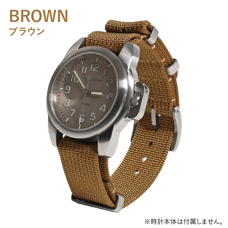 NATOベルト 18ｍｍ 20mm 22ｍｍ 時計ベルト 腕時計 ベルト 時計バンド 時計 バンド nato ナイロン MG001 タイメックス ダニエルウェリントン ノット 対応 | BAMBI | 05