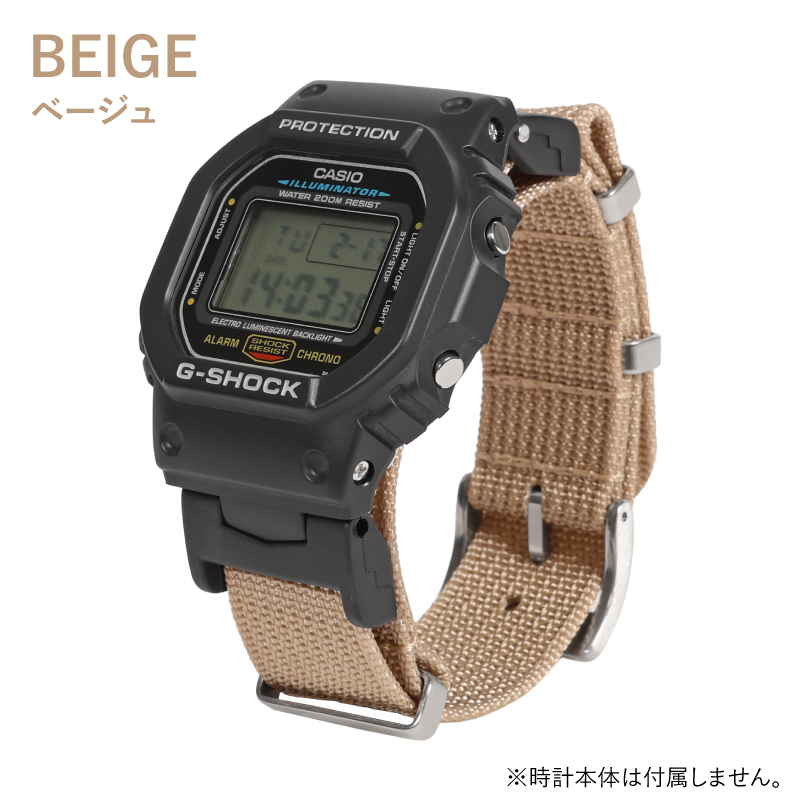 G-SHOCK 対応 交換 NATO ナイロン ベルト 14mm 16mm 18mm 20mm 時計