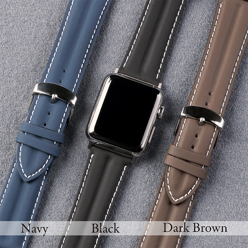 Apple Watch アップルウォッチ バンド 牛革 二山甲丸 applewatch