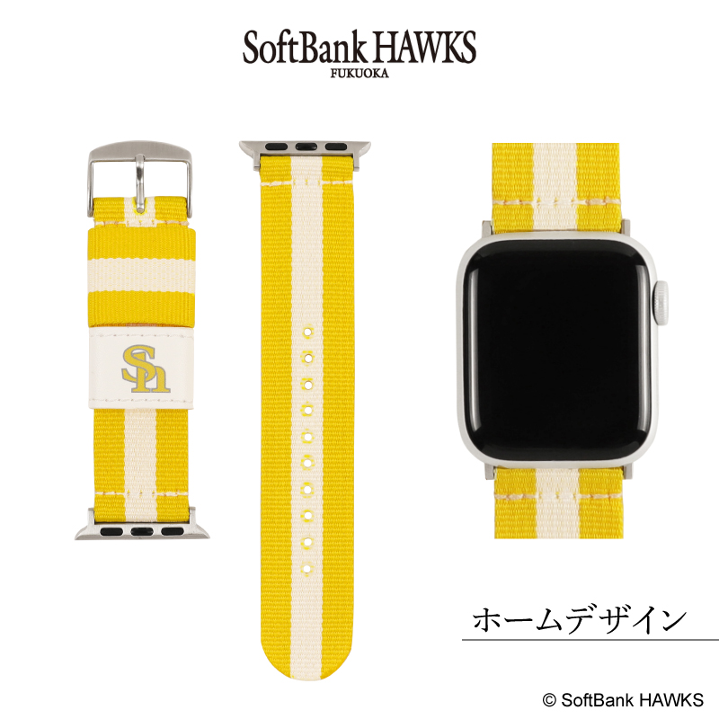 BAMBI アップルウォッチ バンド パ・リーグ 6球団デザイン ファイターズ 楽天イーグルス ライオンズ マリーンズ バファローズ ホークス パリーグ RWL003-004 |  | 11