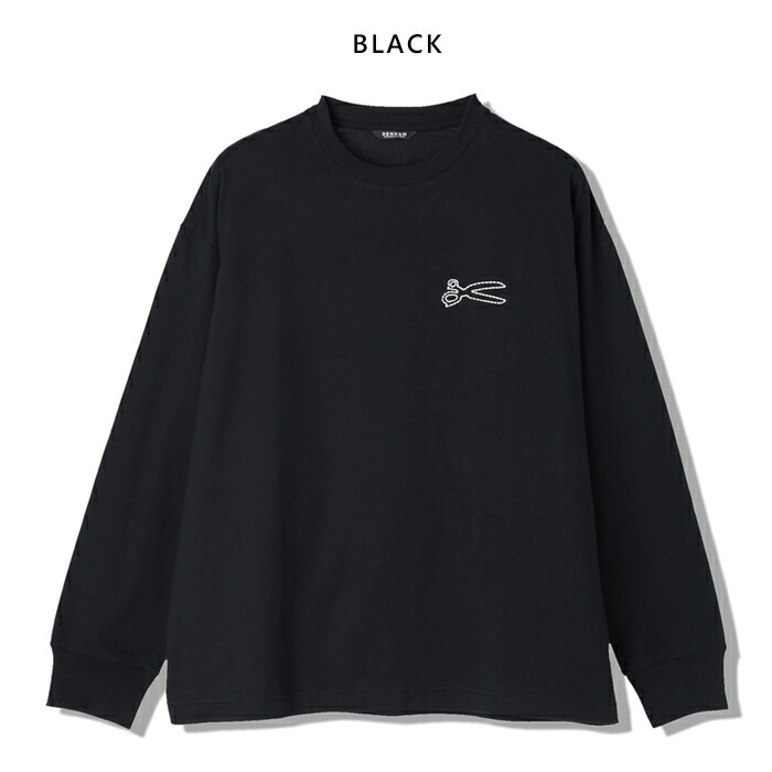 DENHAM（デンハム） DENHAM tシャツ ロンt 長袖 刺繍 ロゴ ワン