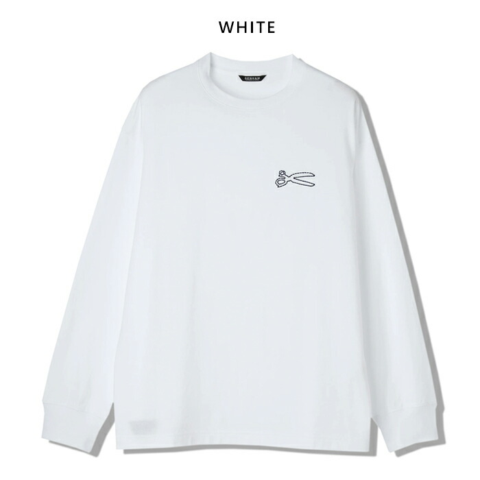 DENHAM（デンハム） DENHAM tシャツ ロンt 長袖 刺繍 ロゴ ワン
