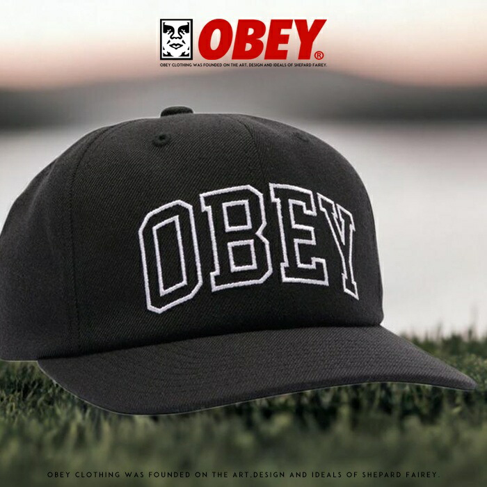 OBEY（オベイ） キャップ ベースボールキャップ スナップバック 帽子