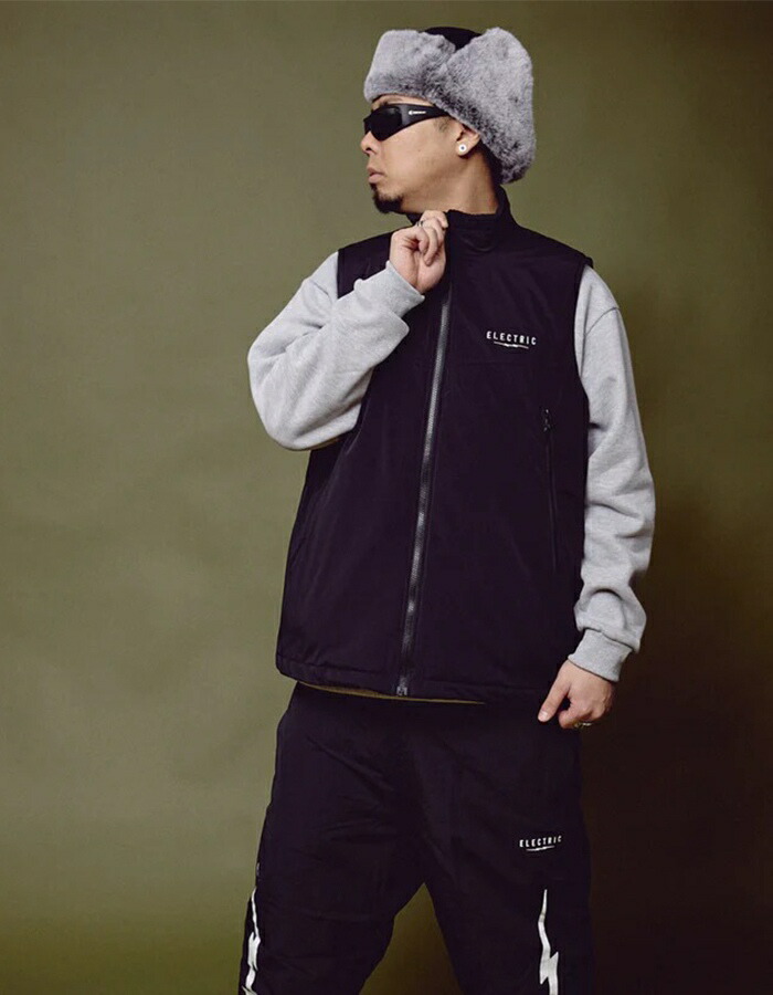 ELECTRIC（エレクトリック） 中綿ベスト ダウンベスト アウター 撥水