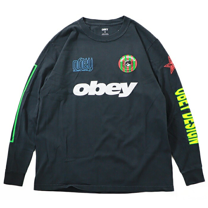 OBEY（オベイ） ロンT 長袖Tシャツ プリント シェパード・フェアリー 