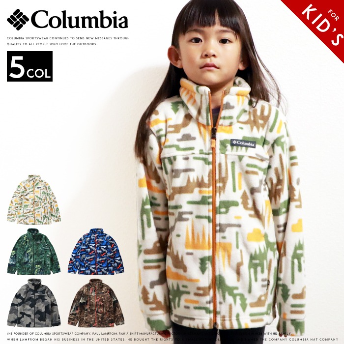 Columbia（コロンビア） キッズ フリース ボア アウター ジャケット