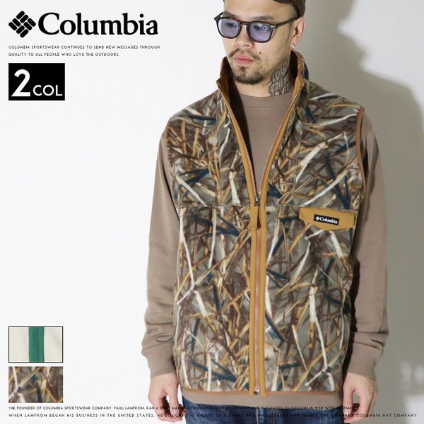 Columbia（コロンビア） フリース マイクロ ベスト アウター 長袖