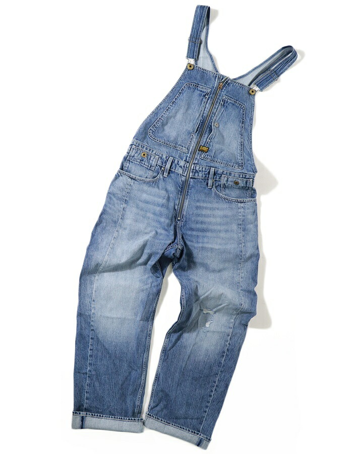 G-STAR RAW ジースター オーバーオール ダンガリー サロペット