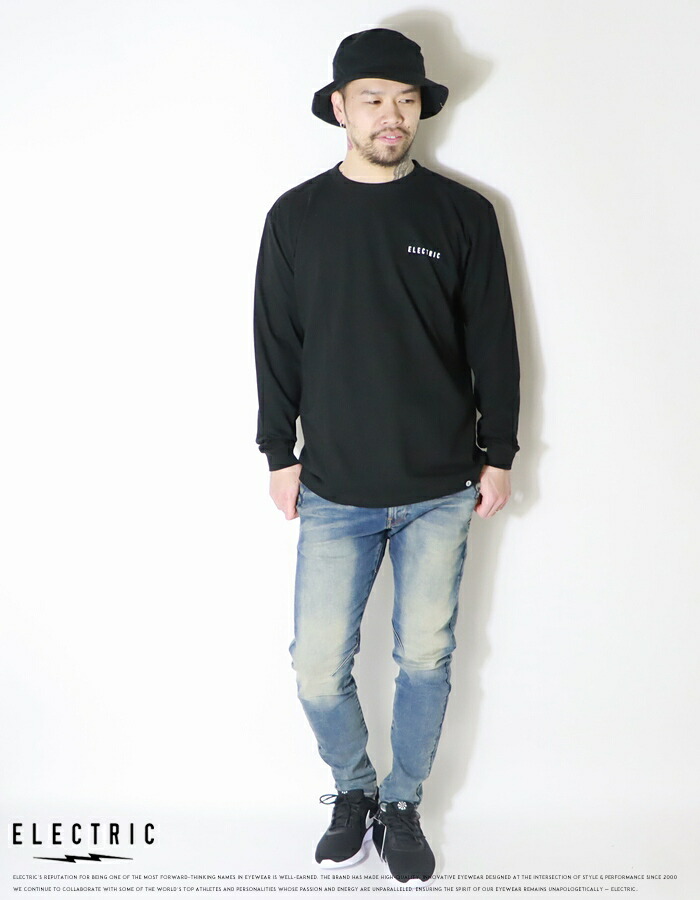 ELECTRIC（エレクトリック） ロンT 長袖Tシャツ プリント ストリート