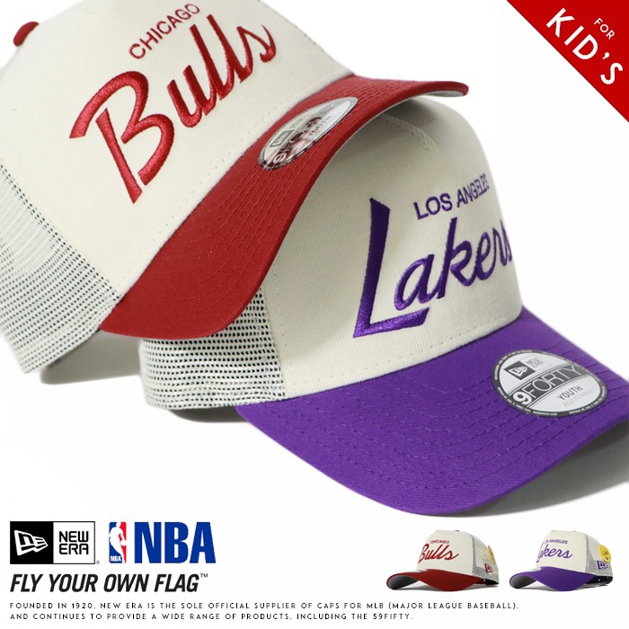 NEW ERA（ニューエラ） キッズ/子供用 メッシュキャップ コラボ 帽子