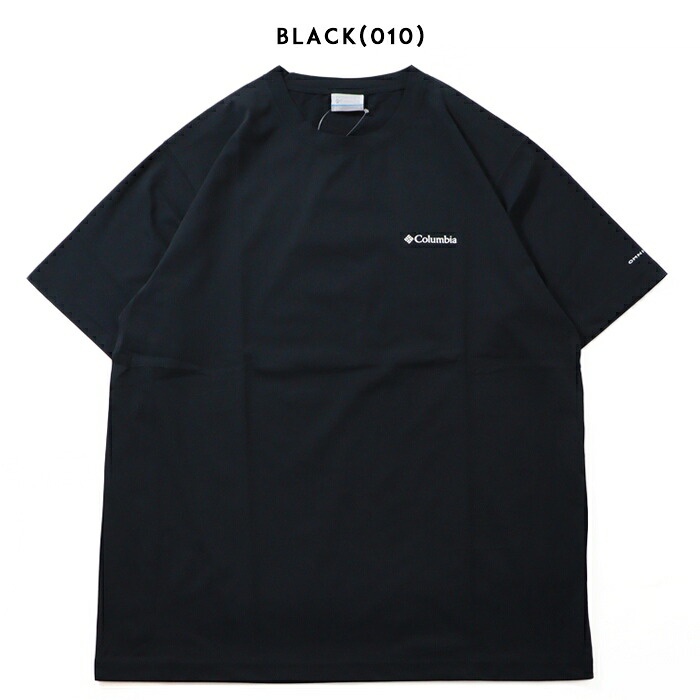 Columbia（コロンビア） tシャツ 速乾 半袖 プリント ロゴ オムニ