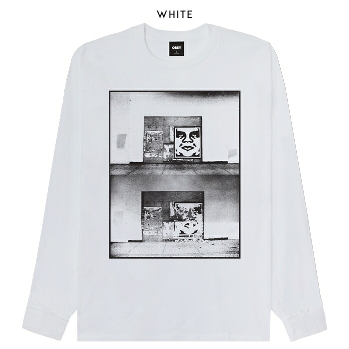OBEY（オベイ） ロンT 長袖Tシャツ プリント シェパード・フェアリー