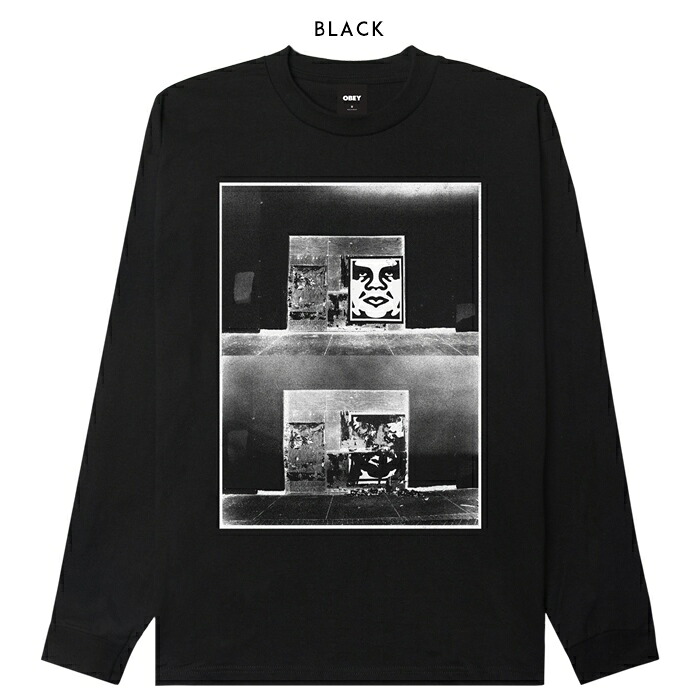 OBEY（オベイ） ロンT 長袖Tシャツ プリント シェパード・フェアリー