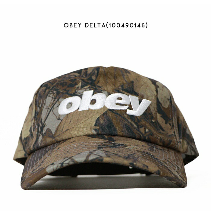 OBEY（オベイ） キャップ ベースボールキャップ スナップバック 帽子 