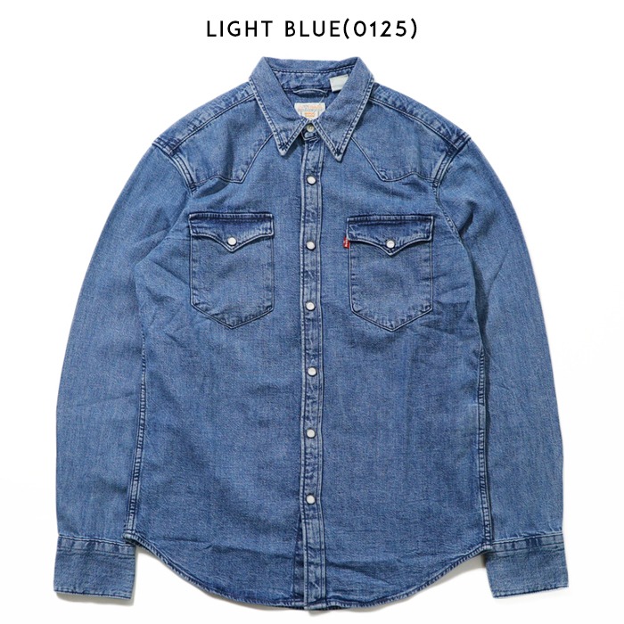 Levi's（リーバイス） デニムシャツ 長袖シャツ ウエスタンシャツ