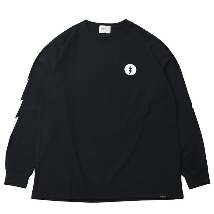 ELECTRIC（エレクトリック） ロンT 長袖Tシャツ プリント 接触冷感