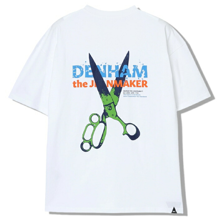 DENHAM（デンハム） DENHAM tシャツ 半袖 プリント ロゴ アメカジ