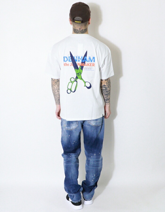 DENHAM（デンハム） DENHAM tシャツ 半袖 プリント ロゴ アメカジ