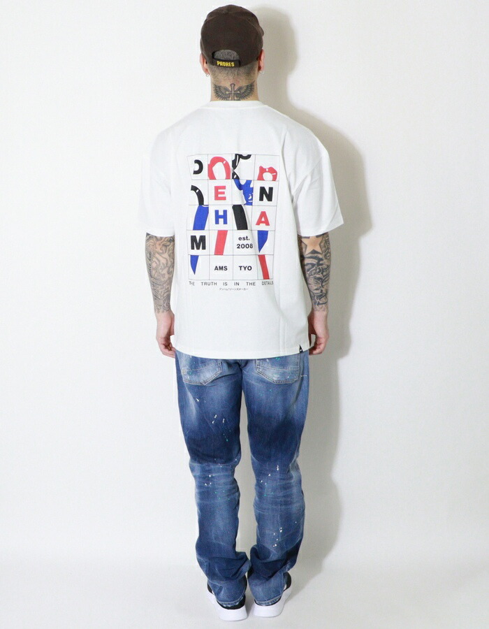 DENHAM（デンハム） DENHAM tシャツ 半袖 プリント ロゴ アメカジ