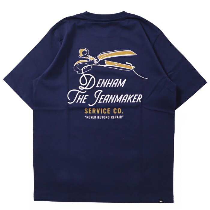 DENHAM（デンハム） DENHAM tシャツ 半袖 プリント 刺繍 ロゴ アメカジ