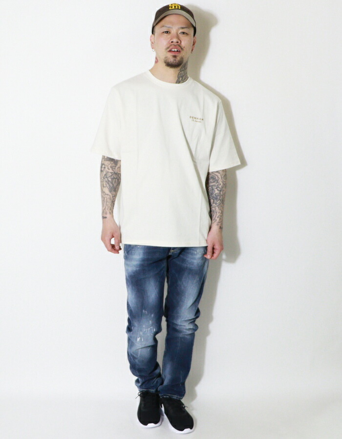 DENHAM（デンハム） ジーンズ ストレッチ スリム ダメージ加工 デニム