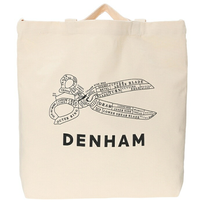 DENHAM（デンハム） トートバッグ ショルダーバッグ ロゴ 2way かばん