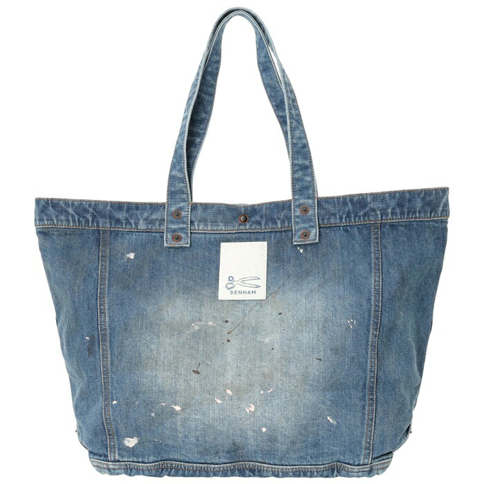 DENHAM（デンハム） トートバッグ デニム ロゴ かばん アメカジ メンズ