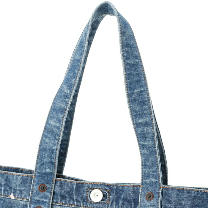DENHAM（デンハム） トートバッグ デニム ロゴ かばん アメカジ メンズ