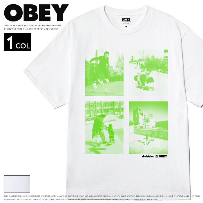 OBEY（オベイ） tシャツ 半袖 プリント シェパード・フェアリー