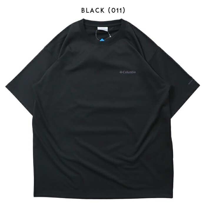 Columbia（コロンビア） tシャツ 速乾 半袖 プリント ロゴ 吸湿速乾性