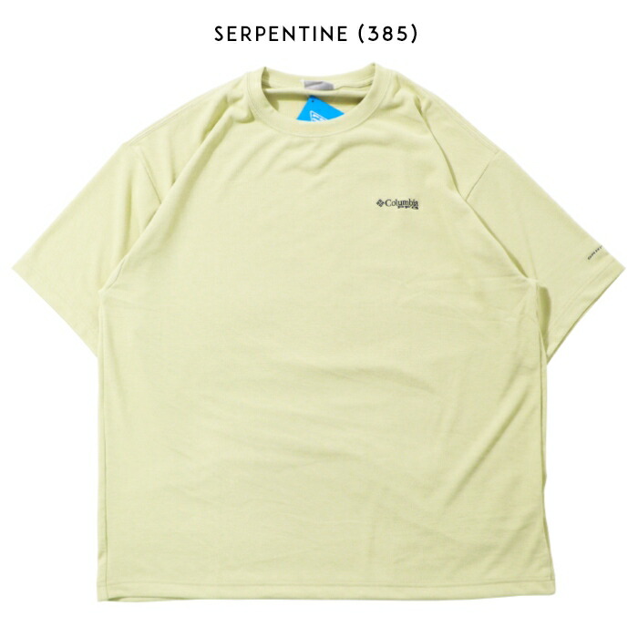 Columbia（コロンビア） tシャツ 速乾 PFG 半袖 プリント ロゴ 吸湿速