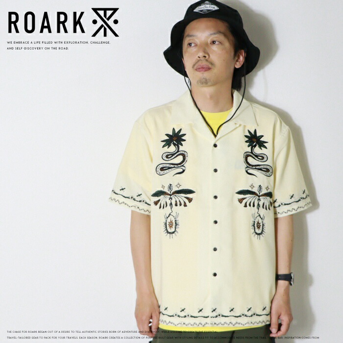 ROARK REVIVAL（ロアークリバイバル） ロアーク ROARK 半袖シャツ 