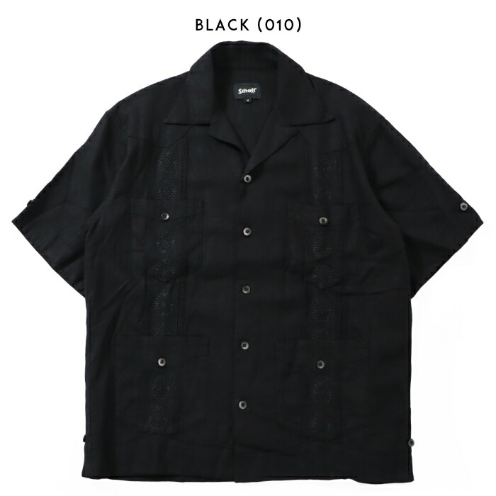 SCHOTT（ショット） キューバシャツ 半袖シャツ 開襟シャツ 50's