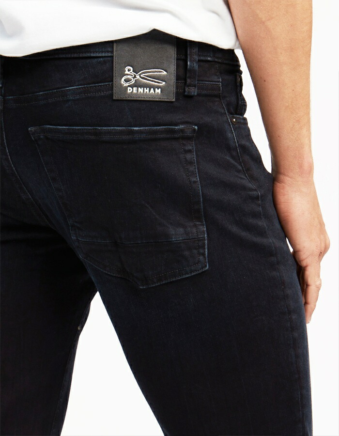 DENHAM（デンハム） レイザー RAZOR ジーンズ ダークブルー ストレッチ