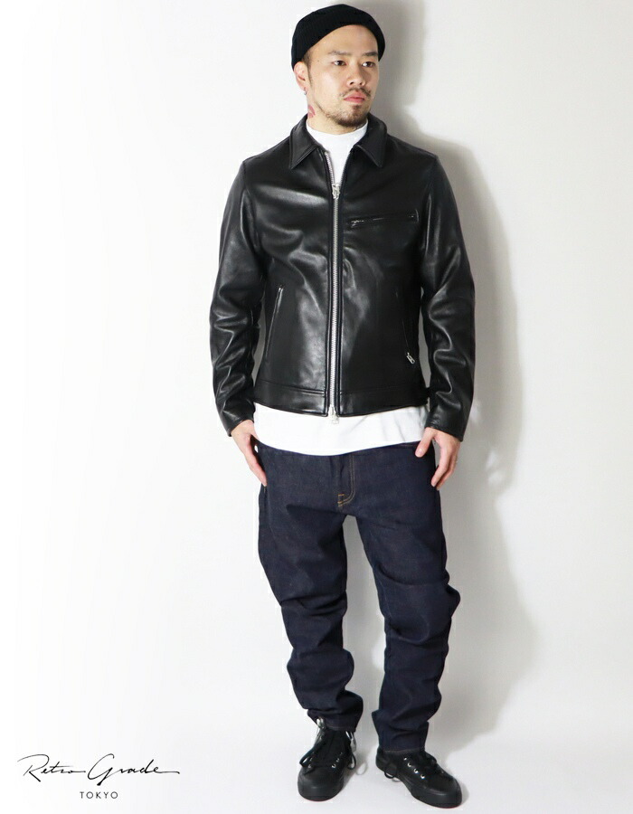 Retro Grade（レトログレード） レザージャケット 革ジャン シープ