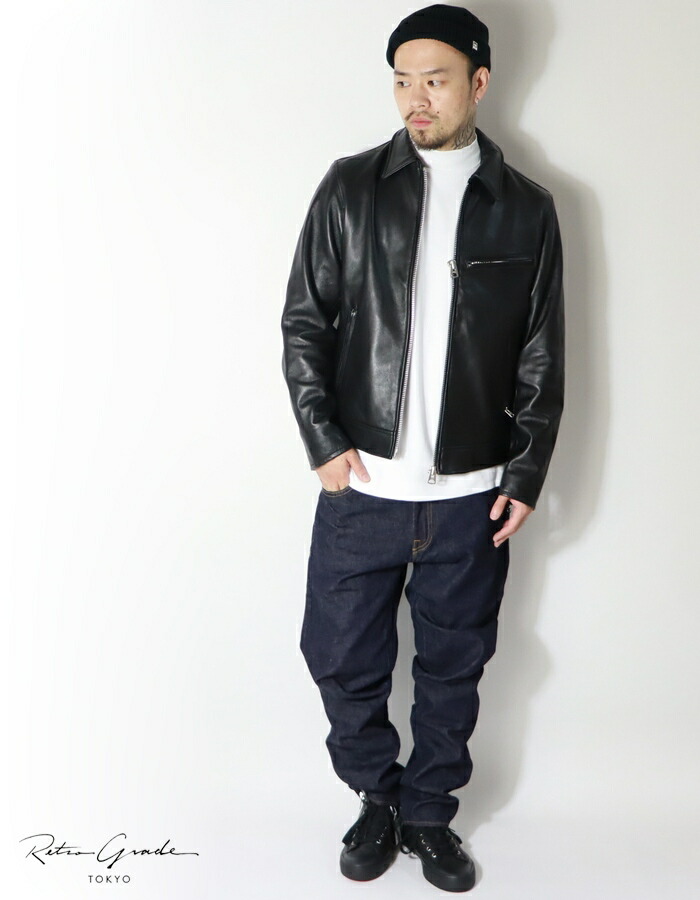 Retro Grade（レトログレード） レザージャケット 革ジャン シープ