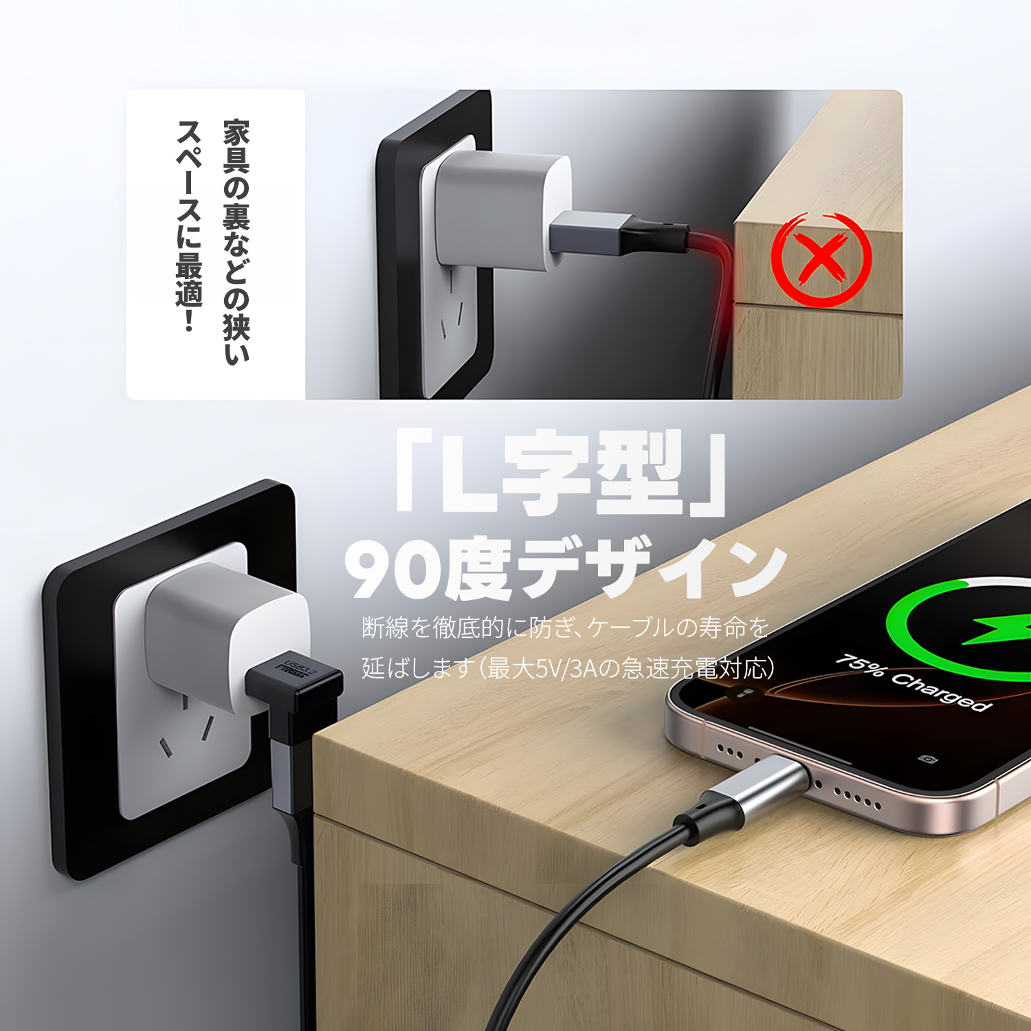 MSL FORCE 【500円から〜2個目半額/3個目タダ】 USB-Aオス to USB-A