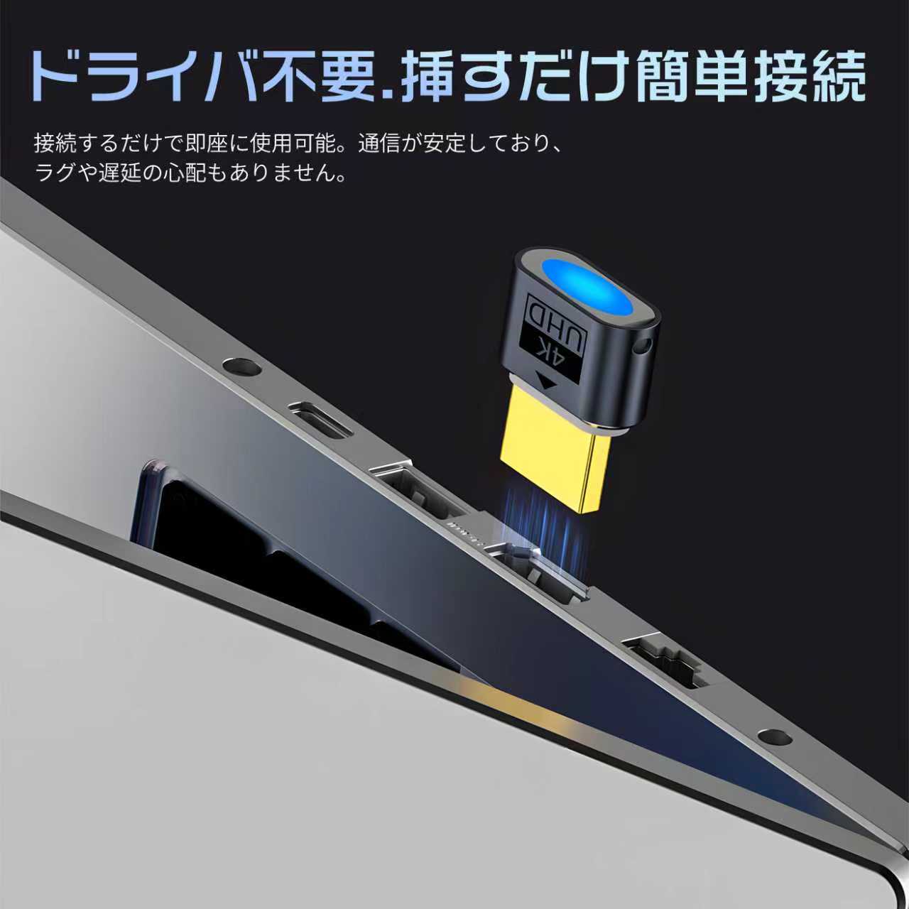 MSL FORCE 【750円から】ダミープラグ 仮想ディスプレイ アダプター 4K