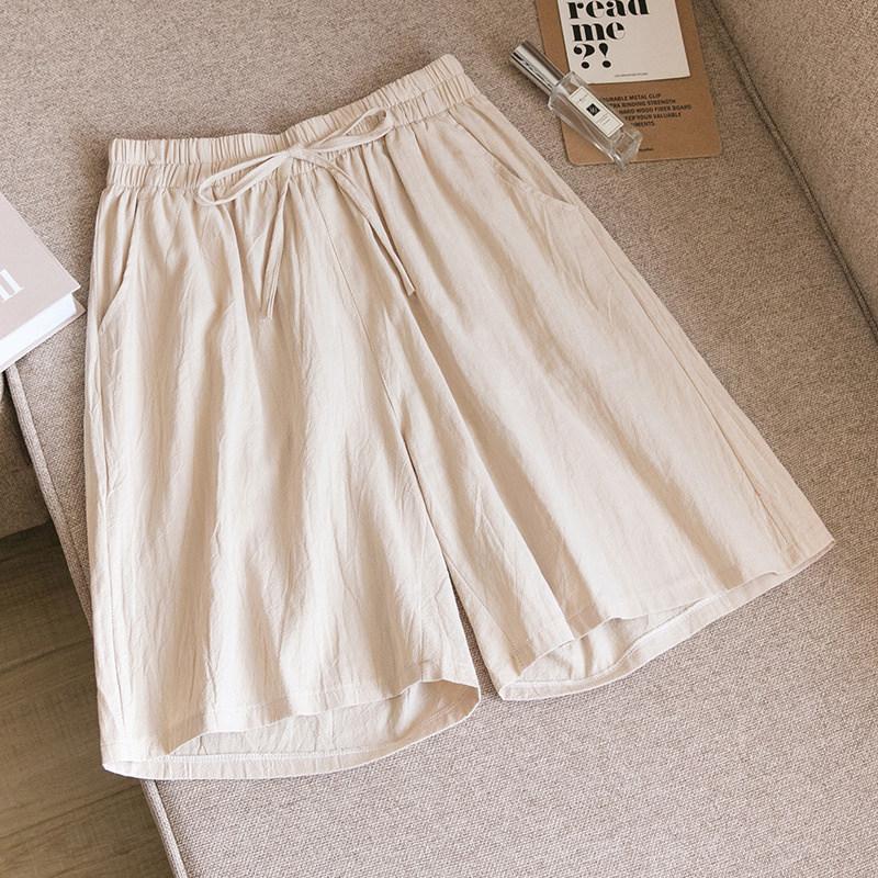 2点8％off ショートパンツ ハーフパンツ レディース 夏 綿麻 リネンパンツ ワイド 薄手 ウェストゴム ゆったり 吸汗 通気性 体型カバー | ブランド登録なし | 11