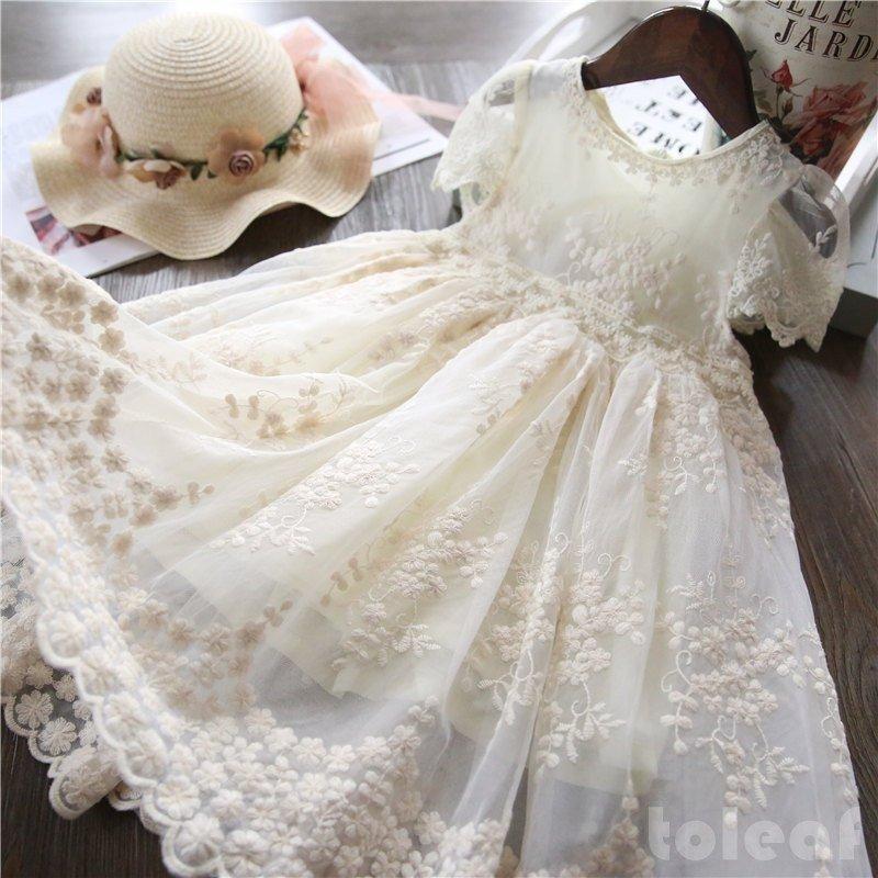 キッズドレス フォーマルドレス 子供ドレス 子供服 ピアノ 発表会 結婚式 白 ホワイト パープル レース ワンピース ナチュラルレース おしゃれ |  | 01