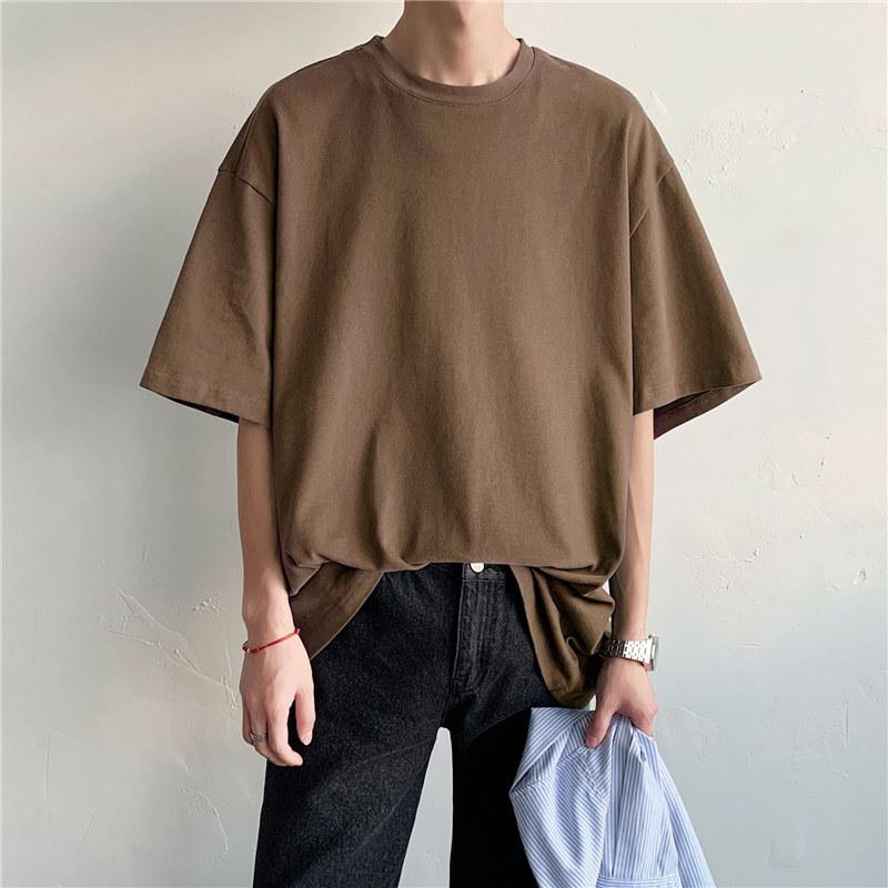 Tシャツ メンズ 半袖 シンプル オーバーサイズ 無地 tシャツ お