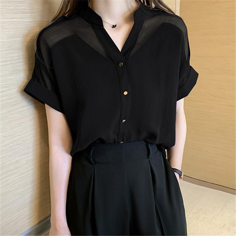 ブラウス レディース Vネック シフォンブラウス おしゃれ 半袖ス 夏服 カジュアル 通勤 体型カバー 新作 半袖 ゆったり tシャツ ブラウス レディース Vネック シフォンブラウス おしゃれ 半袖ス
