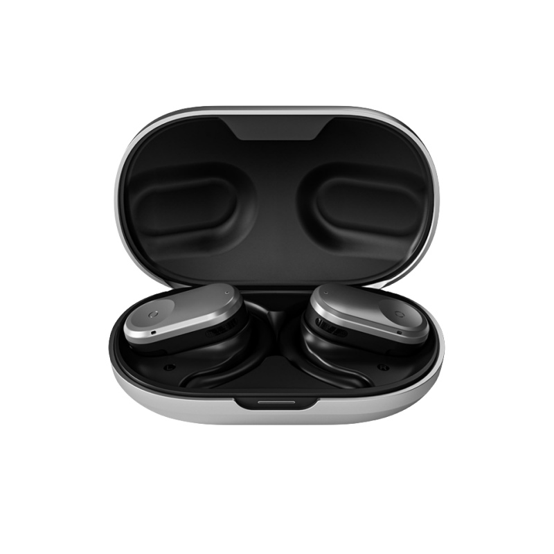 ワイヤレスイヤホン Bluetooth5.3 イヤホン 耳掛け式 高音質 Hi-Fi 軽量 ブルートゥース 135°回転 シリカゲル 片耳 両耳 音漏れ防止 左右分離 | ブランド登録なし | 02