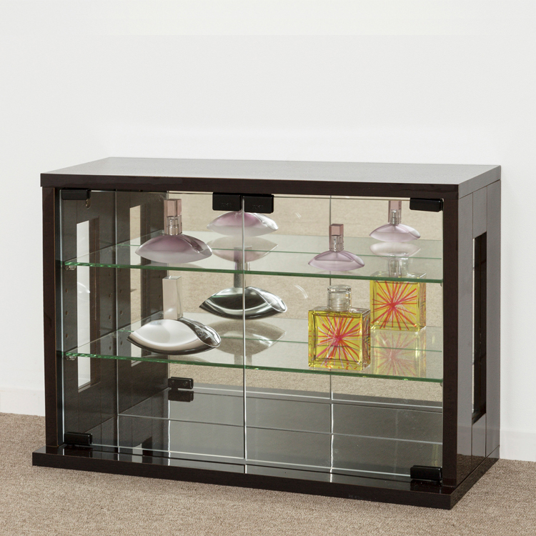 ガラスケース ガラス棚 コレクションケース コレクションラック ディスプレイケース コレクション棚 卓上コレクションケース ヨコ型  (27054-kr)(KR)