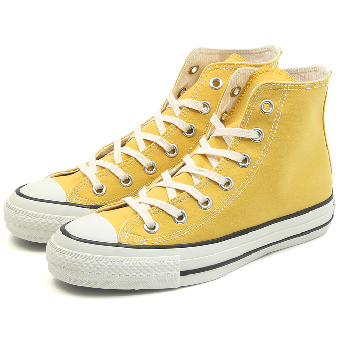 コンバース オールスター オニベジ HI クチナシ ハイカット スニーカー レディースサイズ イエロー 黄色 CONVERSE ALL STAR  ONIBEGIE HI KUCHINASHI 1SD052