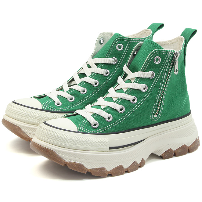 コンバース オールスター (R) トレックウエーブ Z HI グリーン ハイカット スニーカー 緑 CONVERSE ALL STAR (R)  TREKWAVE Z HI GREEN 1SD839