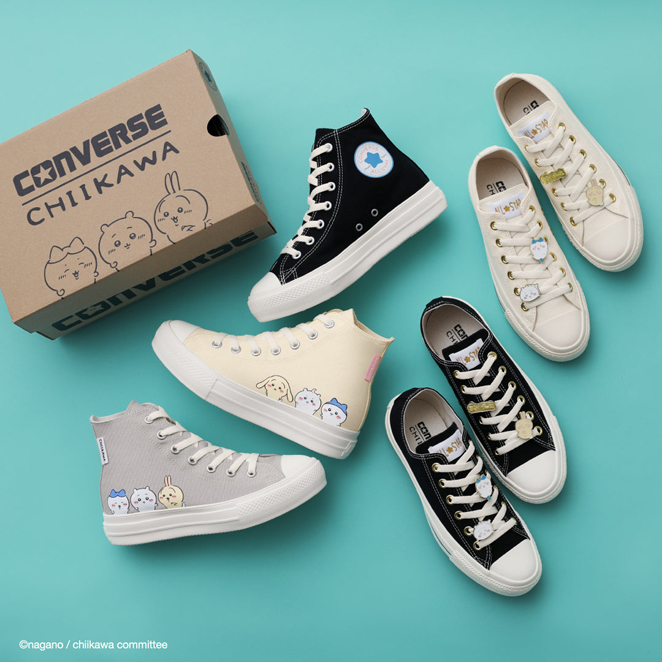 ALL STAR コンバース オールスター GD OX / ちいかわ ホワイト 白