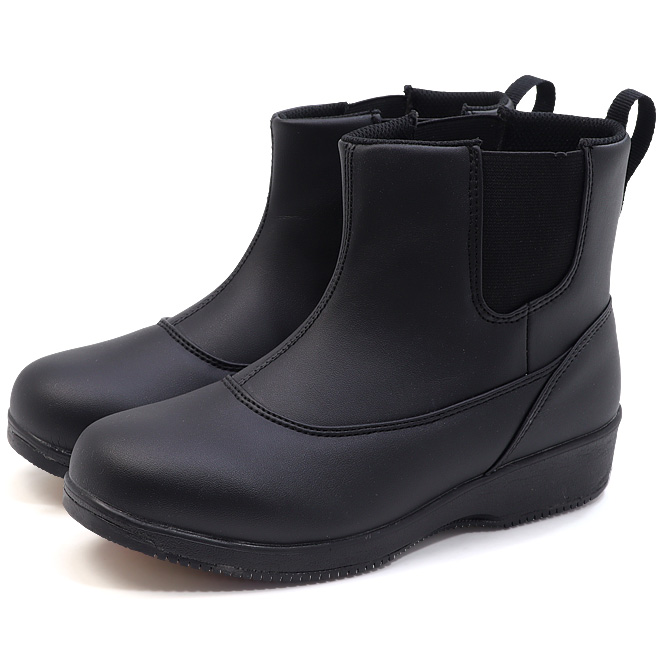 ビーグル レディース ウィンター ショートブーツ BL4502 ブラック