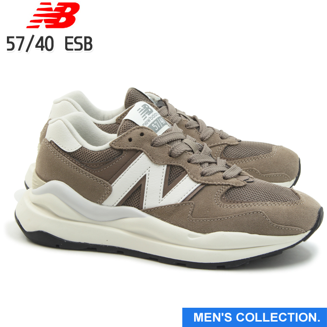 new balance ニューバランス 57/40 M5740 ESB BROWN (幅：D) Life Style スニーカー ユニセックス  メンズサイズ : m5740-esb-m : M・STAGE - 通販 - Yahoo!ショッピング